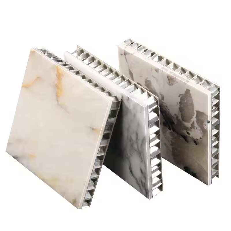 Stone Aluminum Honeycomb Panels ASTM CE Certified OEM ODM for European Commercial Building Facade Decoration Alu Honeycomb Panel