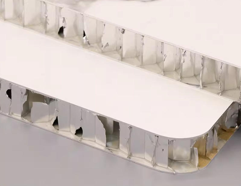 Stone Grain Aluminum Honeycomb Panel High-End Faux Stone Texture Decorative Panels Lightweight High-Strength Custom Solutions for Interior and Exterior Wall Cladding and Curtain Wall Applications