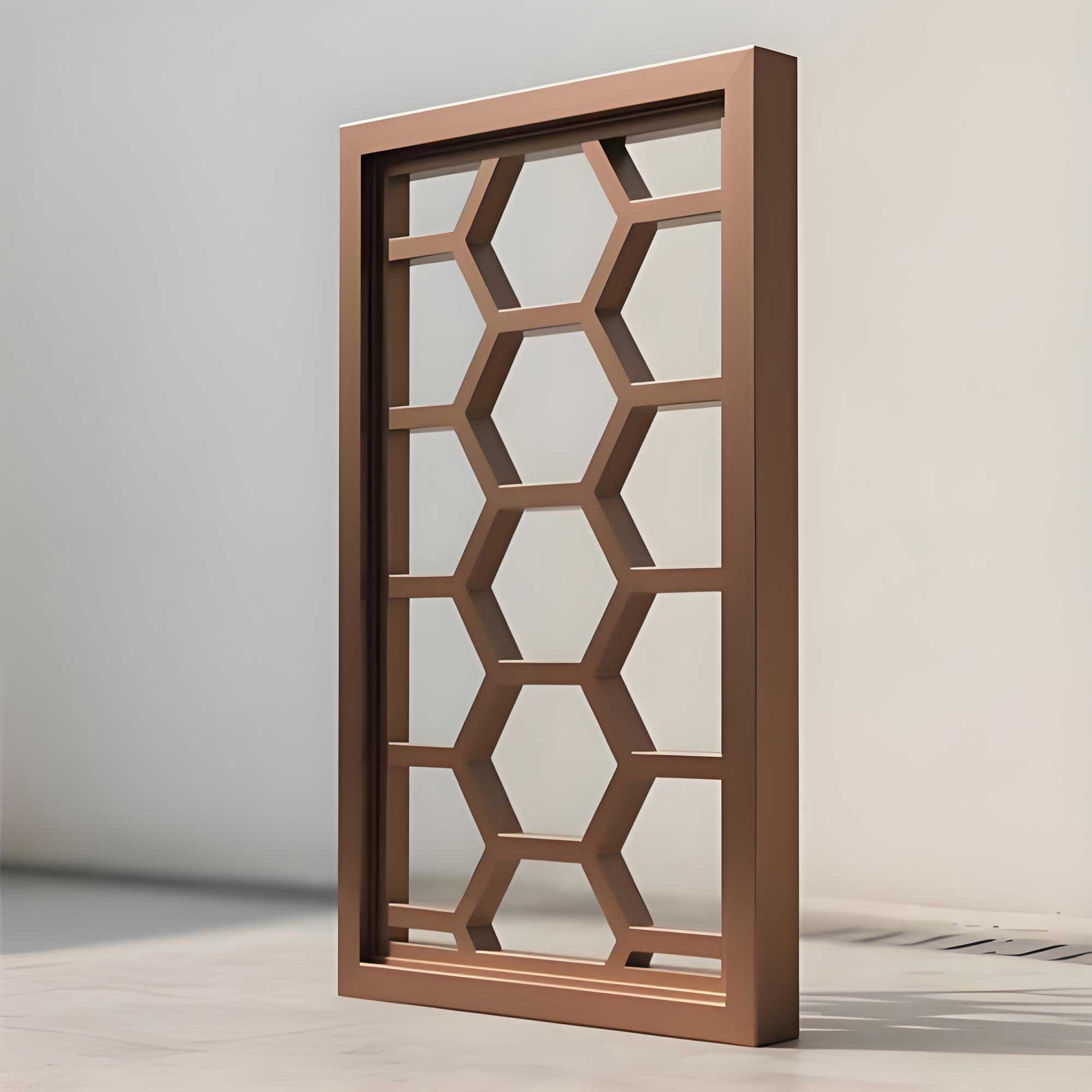 Modern Fence, Villa Aluminum Window Grille, Chinese Style Partition Screen