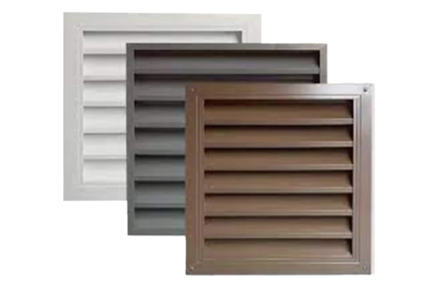 Aluminum Louvers Ventilation and Sun Shading Systems