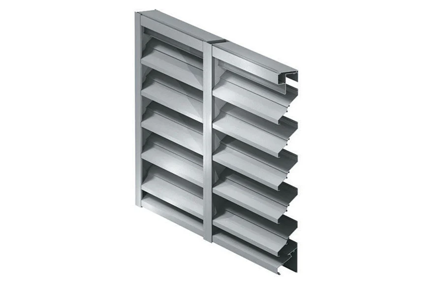 Aluminum Louvers Ventilation and Sun Shading Systems