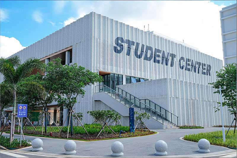Aluminum Panel Application in BiUH Campus Architecture, Hainan China