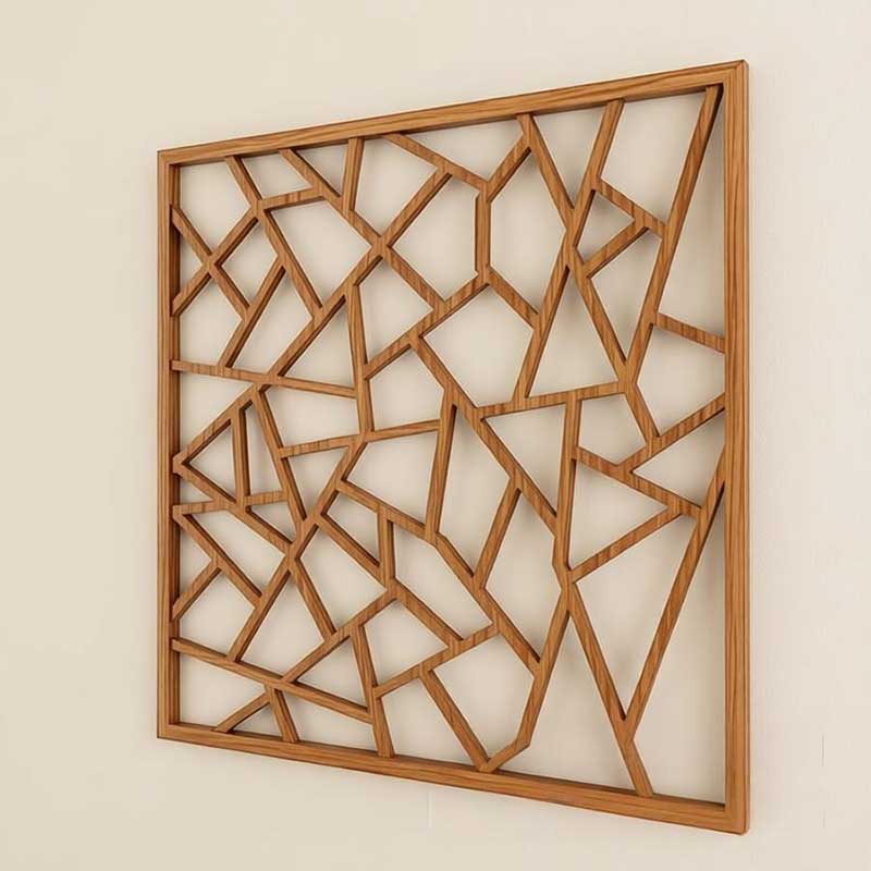 Hollow Ice-Crack Aluminum Window Screen | Decorative Metal Window Grille