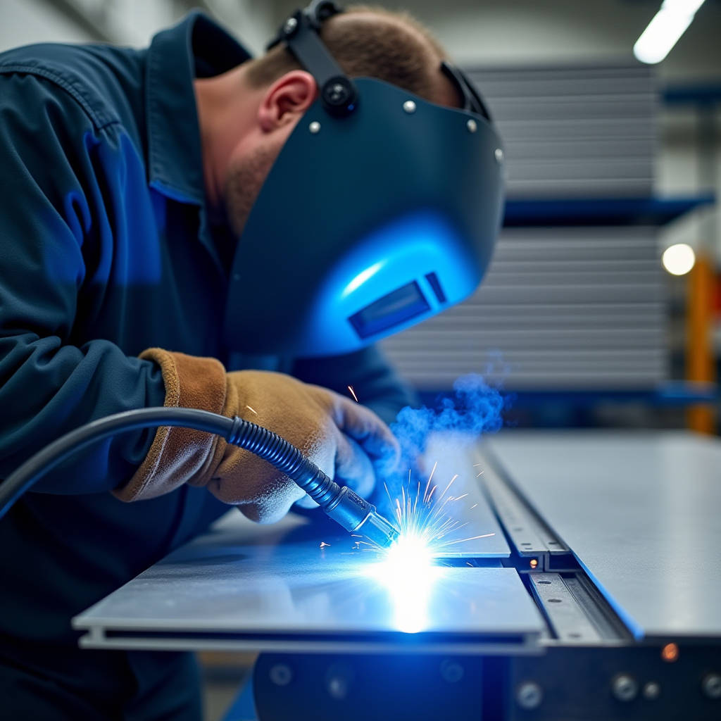 Aluminum Panel MIG Welding for Solid Architectural Cladding Distortion Control and Coating Compatibility
