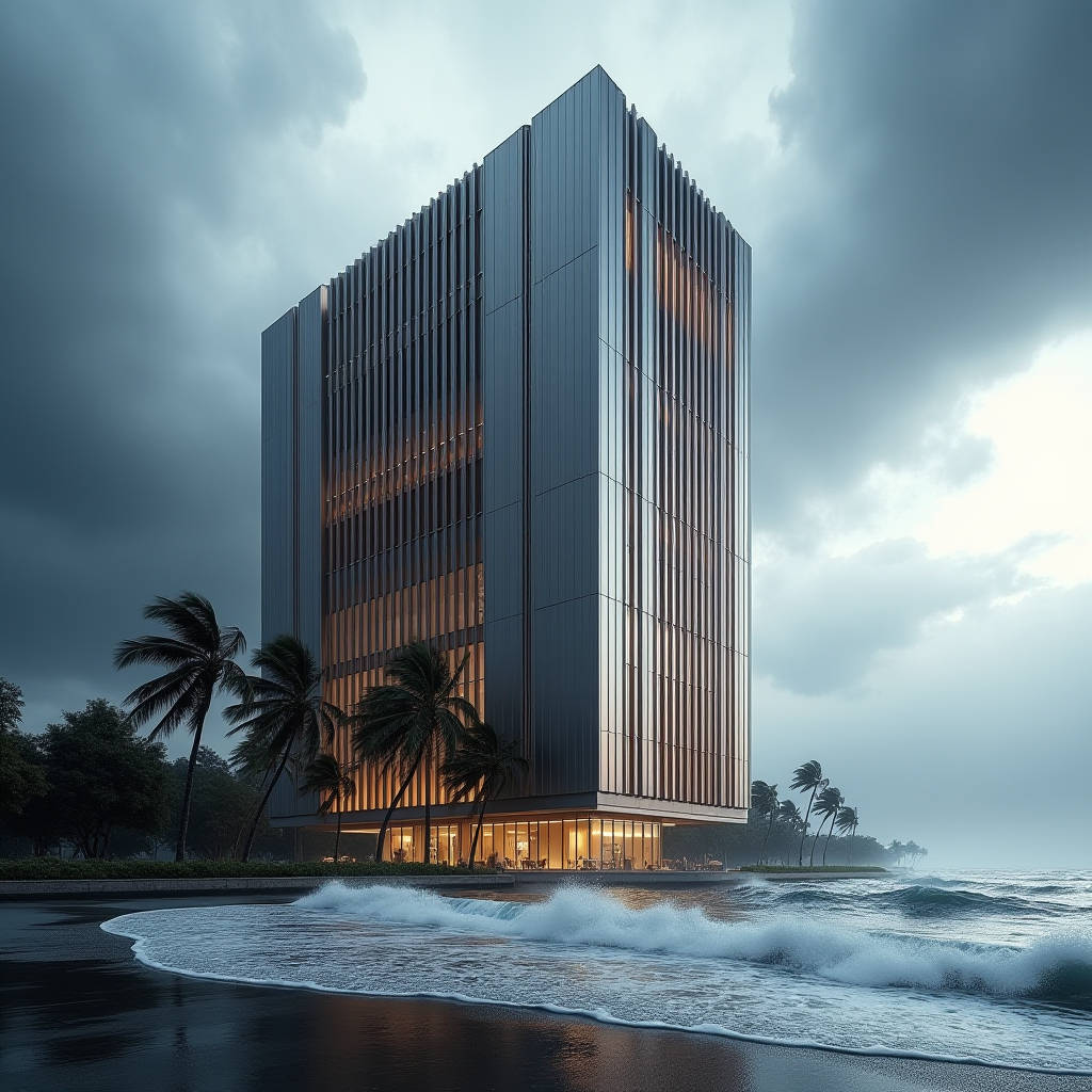 Typhoon Proof Aluminum Curtain Wall Verified Impact Cyclic Pressure and Coating Criteria for Coastal Facades