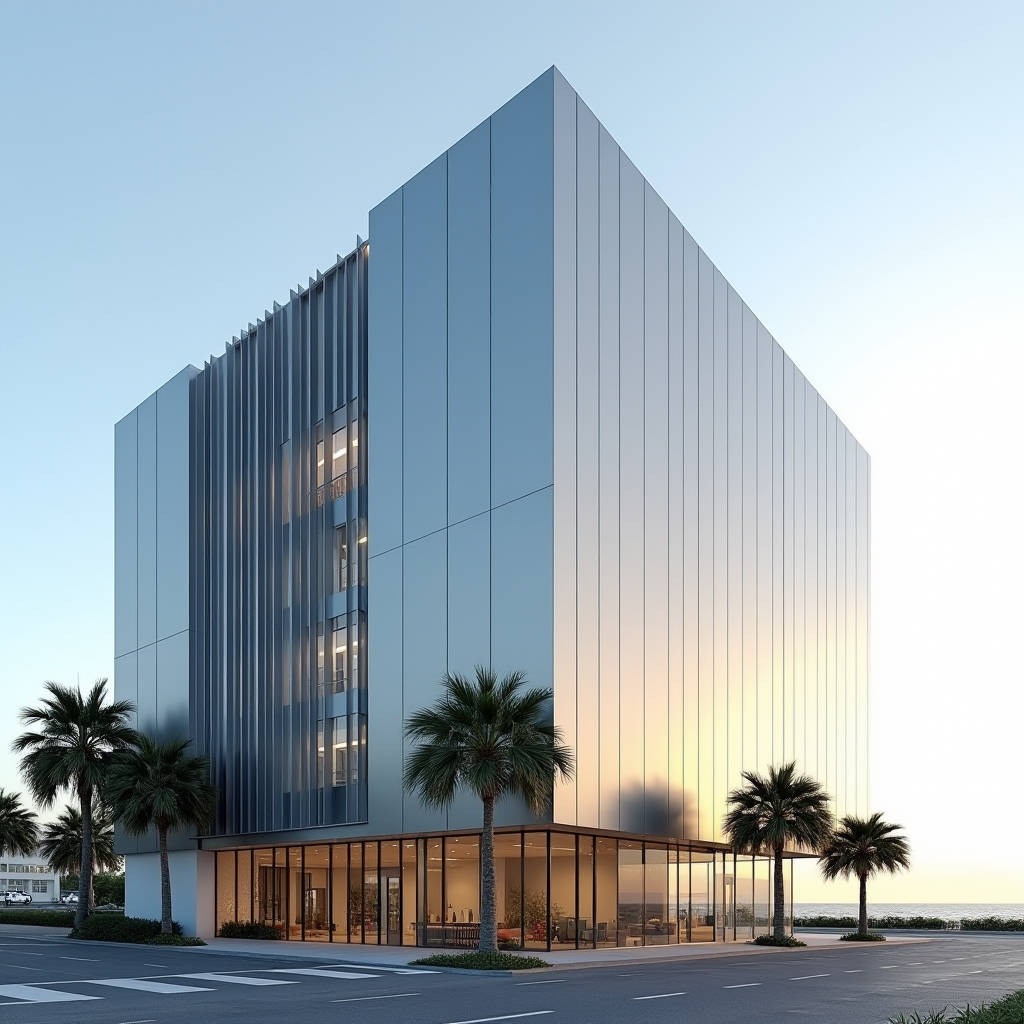Specifying an Impact Resistant Aluminum Panel for Coastal and Industrial Facades