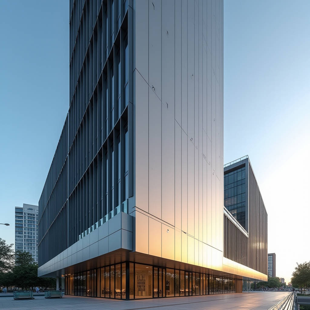 Custom Metal Panel Fabrication Flatness Engineering for Large Format Solid Aluminium Cladding