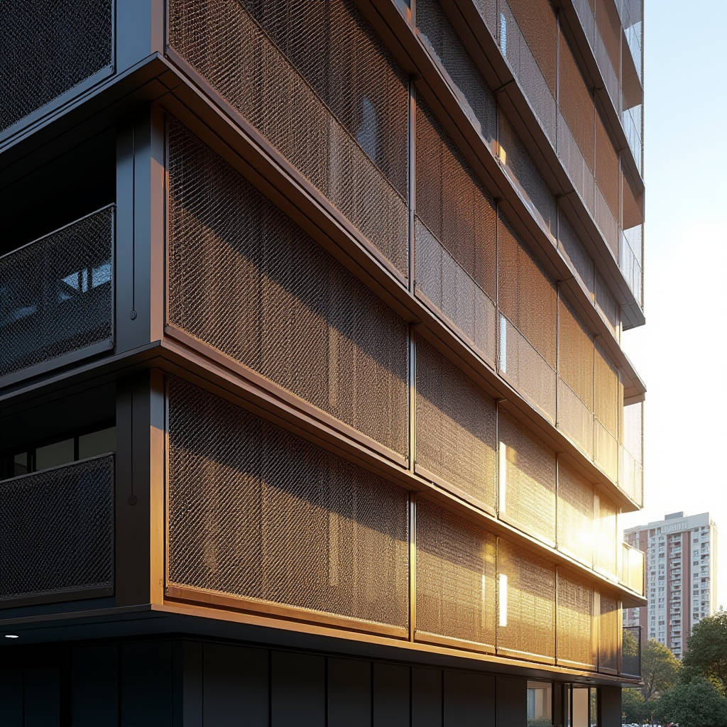 Specifying Expanded Aluminium Mesh for Rainscreen Facades Alloy Coating and Wind Load Engineering