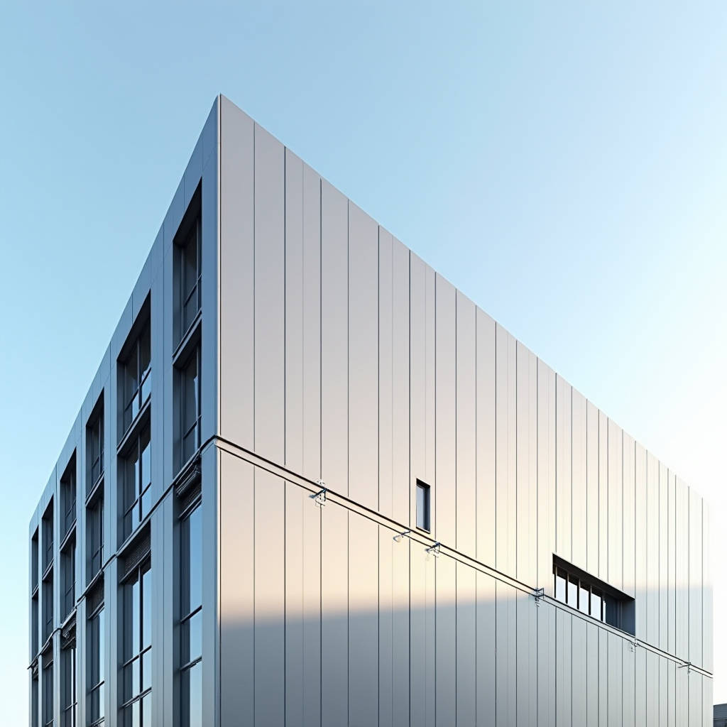 Building a Revit Aluminum Facade Model With Real Panel Data for Solid Aluminium Cladding