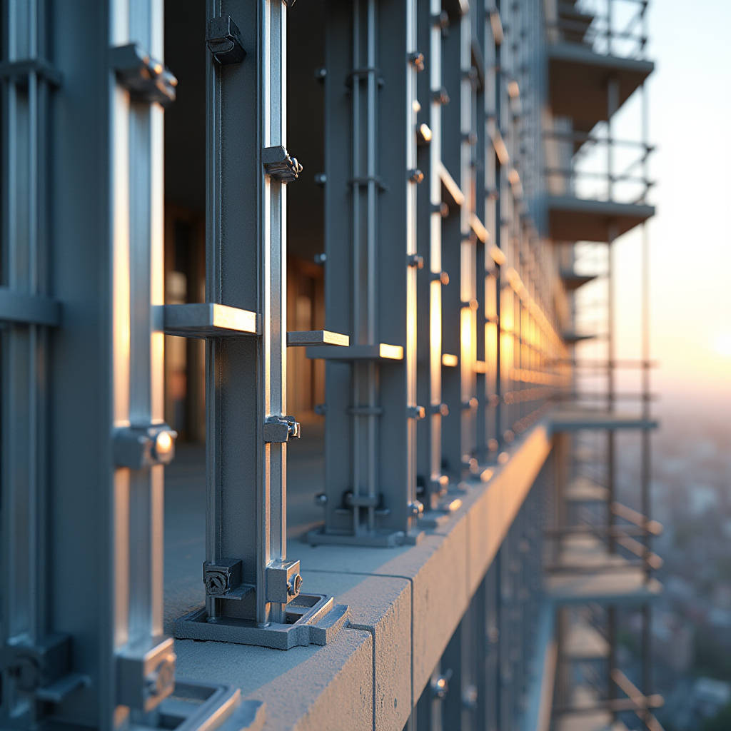 Aluminum Carrier Profile Structural Engineering for Solid Aluminium Rainscreen Facades
