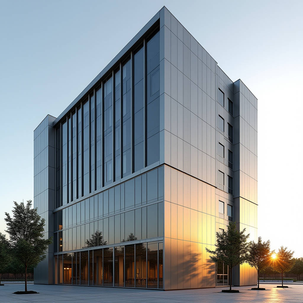Security Aluminum Facade Engineering Specifying Blast and Forced Entry Rated Solid Aluminium Cladding