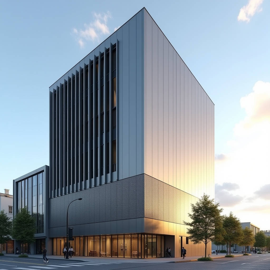 Specifying Solid Aluminium Facade Panels for Coating Wind Load and Fixing Durability