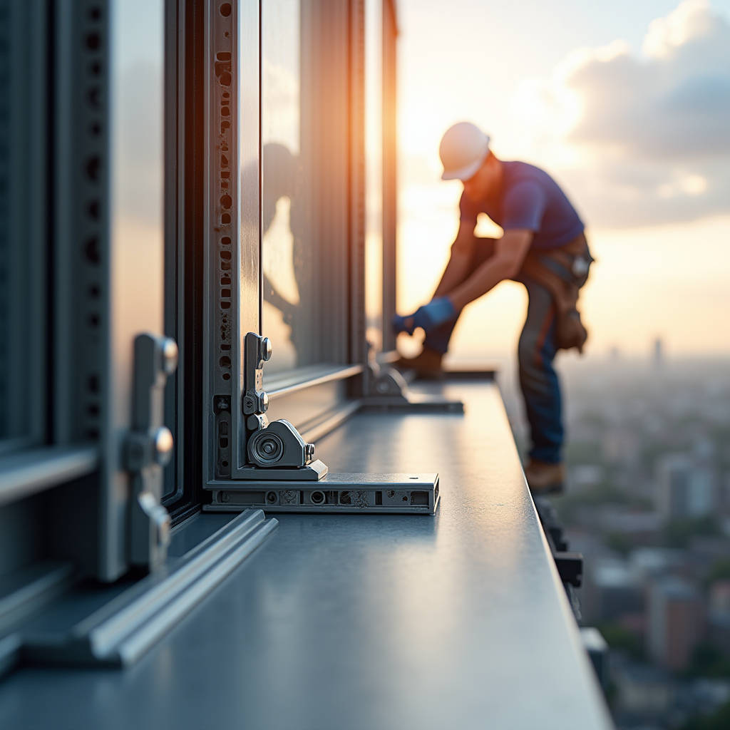 High Rise Aluminum Facade Fastening Systems Engineering Wind Loads and Thermal Movement