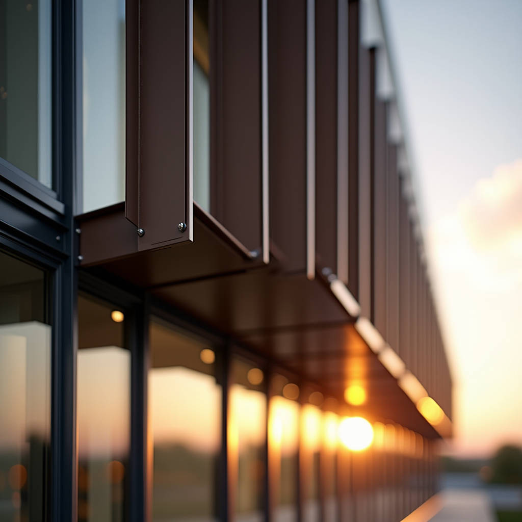 Aluminum Sunshade Fin Structural Engineering Wind Load Brackets and Alloy Selection