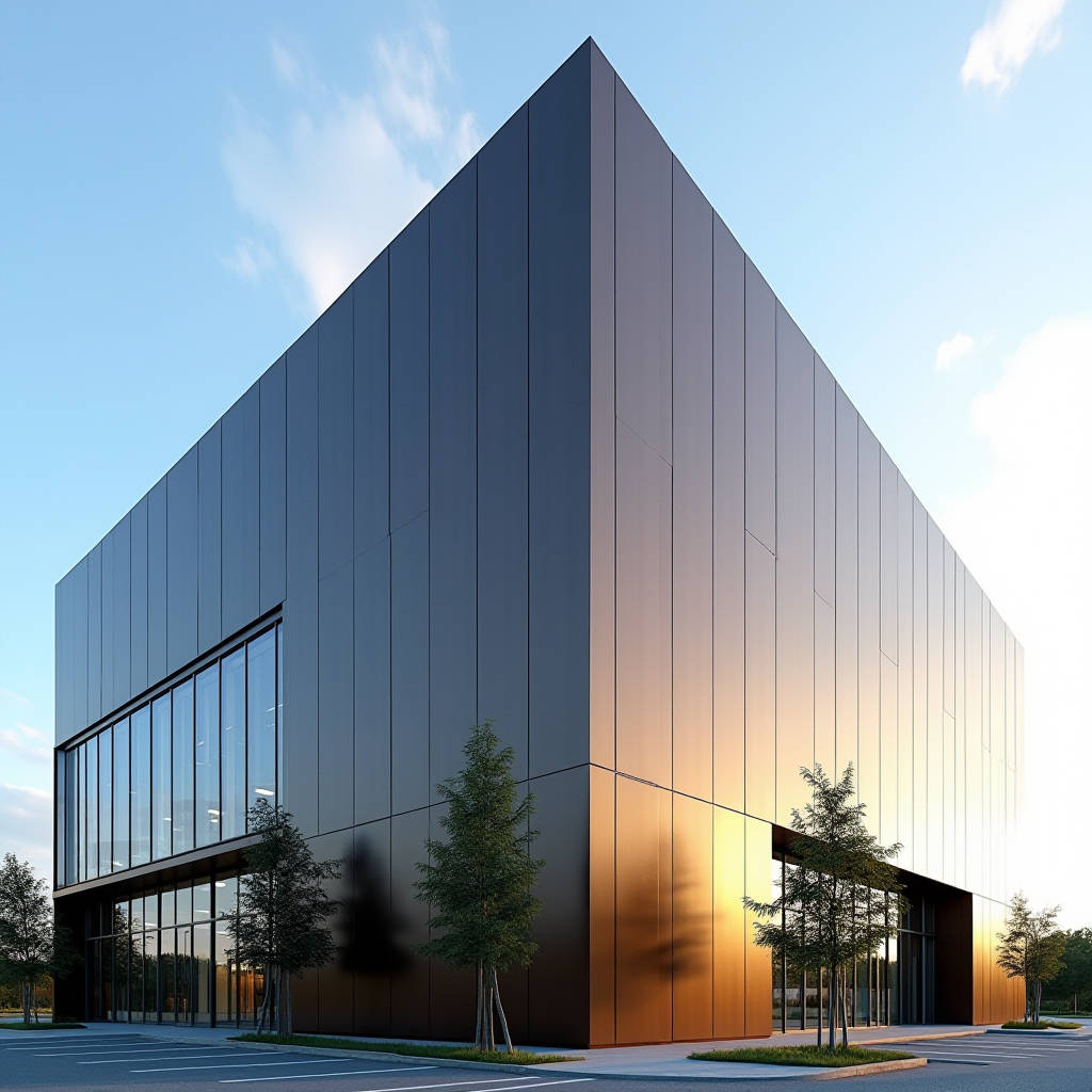 Anodized Aluminum Sheet 5005 Class I Sealed Finish for Durable Solid Aluminum Cladding Facades