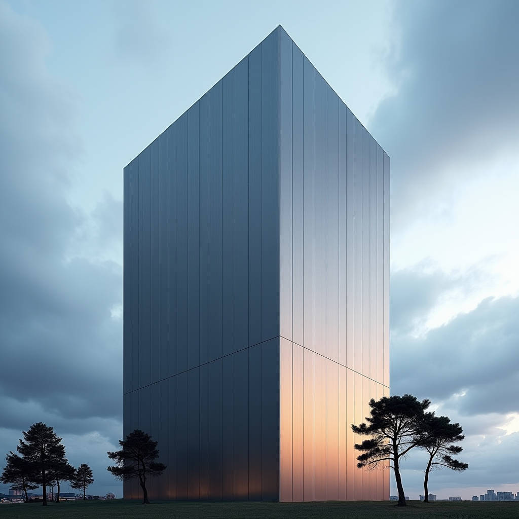 Wind Load Resistant Aluminum Facade Engineering for Solid Aluminium Panels on High Rise Envelopes