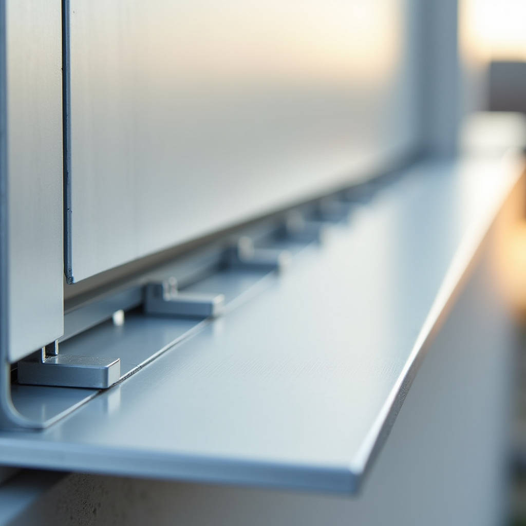 Aluminum Flashing Panel Specification for Commercial Rainscreen Facades and Curtain Wall Drainage