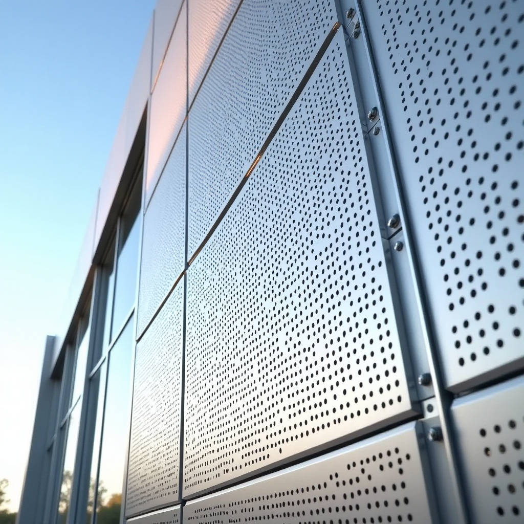 1 8 Perforated Aluminum Sheet for Facades Alloy Open Area Stiffness and Coating Decisions