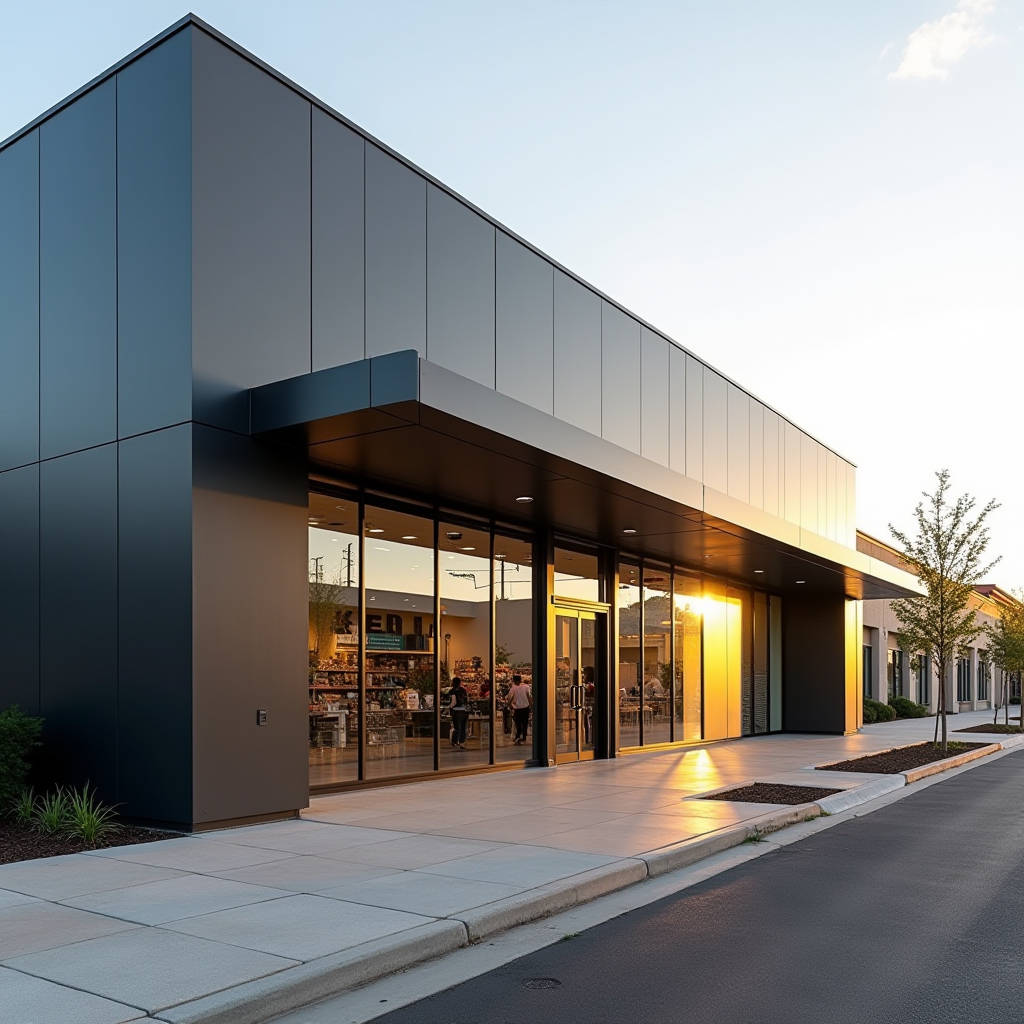 Aluminum Retail Facade Engineering for Brand Critical Storefronts and Long Span Applications