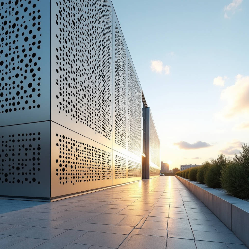 Specifying Perforated Aluminium Sheet Cut to Size for Facade Wind Load and Acoustic Performance