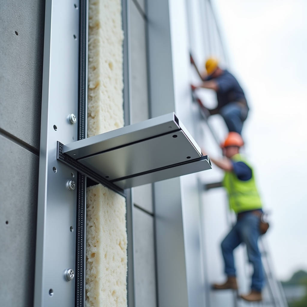 Aluminum Framing System Engineering for Solid Aluminium Rainscreen Facades