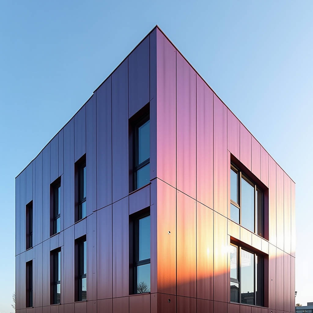 Color Changing Aluminum Panel Specification Guide for Solid Facade Cladding Systems