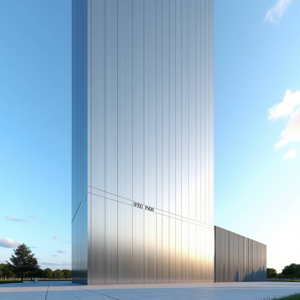 High Strength Aluminum Cladding Alloy Thickness and PVDF Coating for Wind Loaded Facades