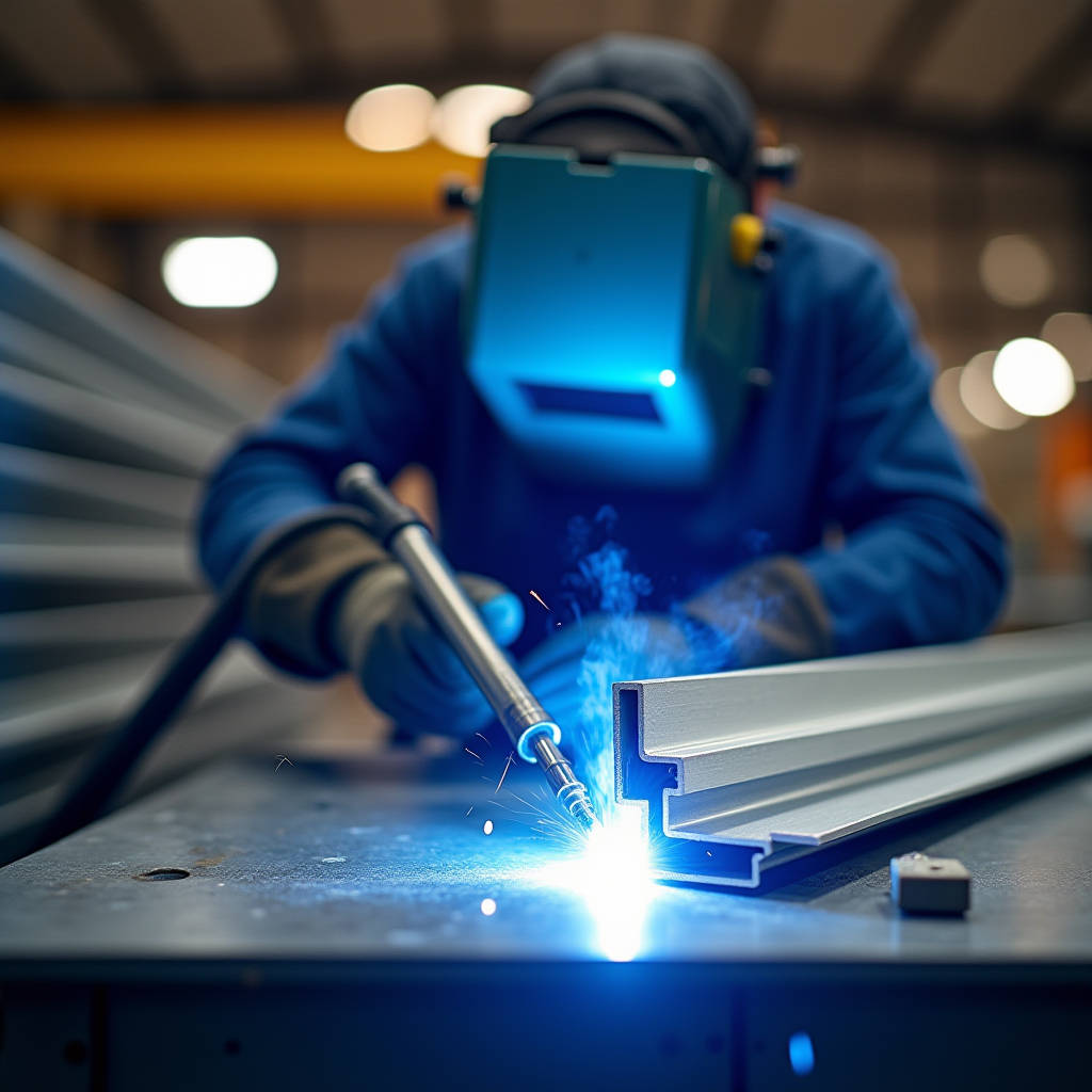Aluminum Gusset Plate Welding Distortion Control and Quality Verification for Solid Facade Panel Fabrication