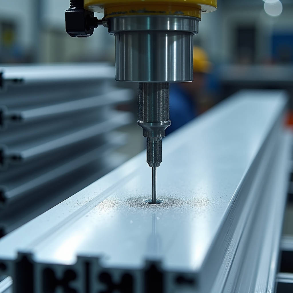 Aluminum Extrusion Drilling Precision for Solid Aluminium Cladding Sub Structure Engineering