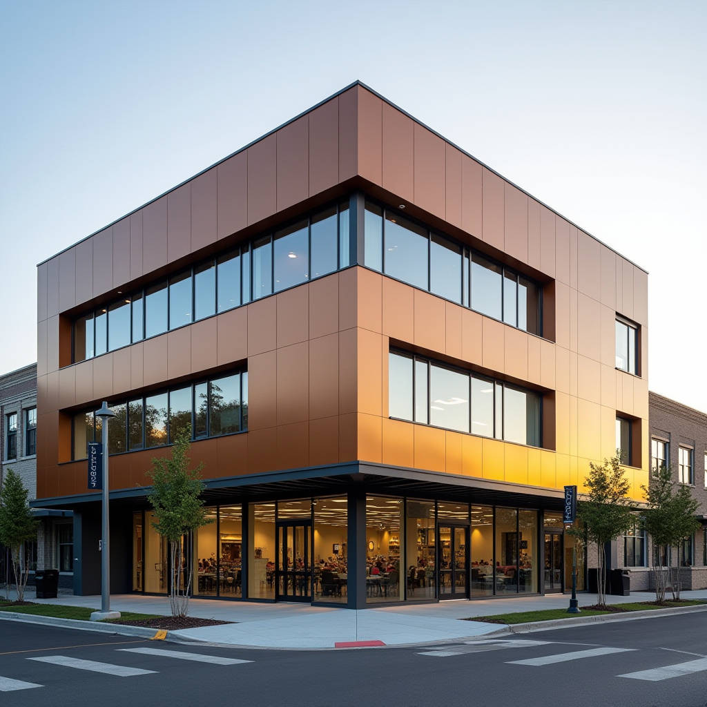 Polyester Coated Aluminum Panel Engineering Guide for Low Rise Commercial Facades
