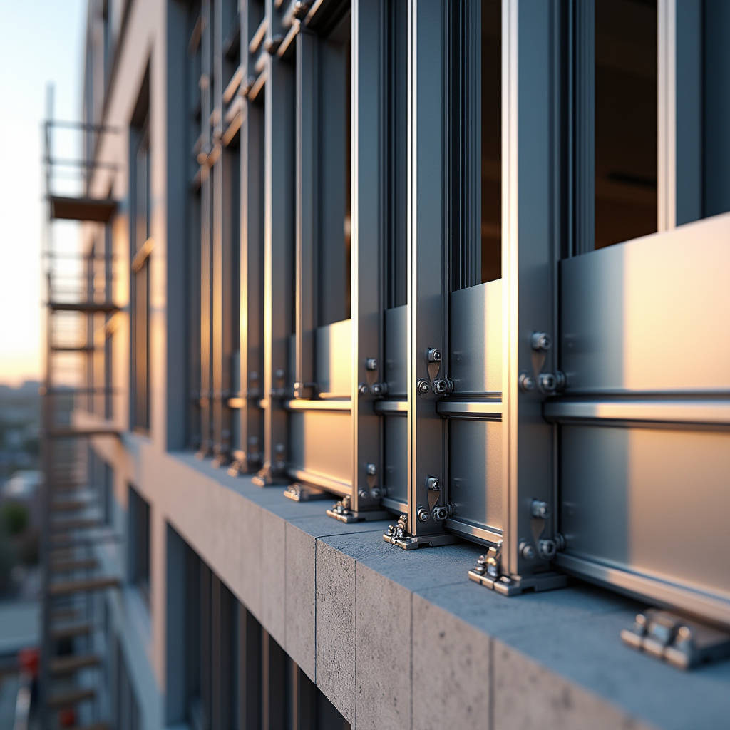 Aluminium Facade Substructure Engineering Load Paths Thermal Movement and Bracket Design for Solid Cladding