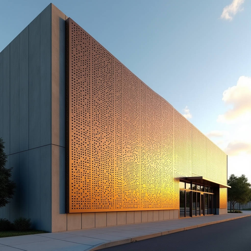Perforated Aluminum Facade Engineering Open Area Ratio Alloy and Wind Load Specs for Contractors