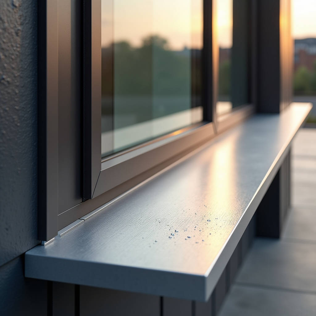 Aluminum Sill Panel Engineering for Drained Rainscreen Facades and Window Water Management