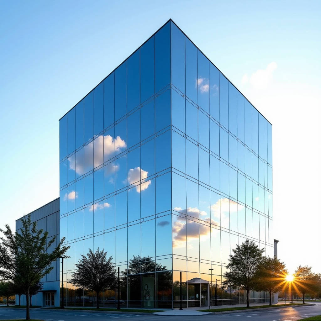 Mirror Aluminum Facade Engineering Solid Panel Reflectivity Coating and Wind Load Performance