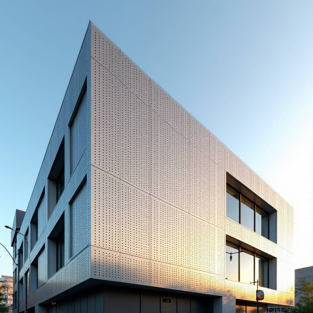 aluminum perforated sheets home depot retail stock versus architectural grade solid aluminium panels for facades