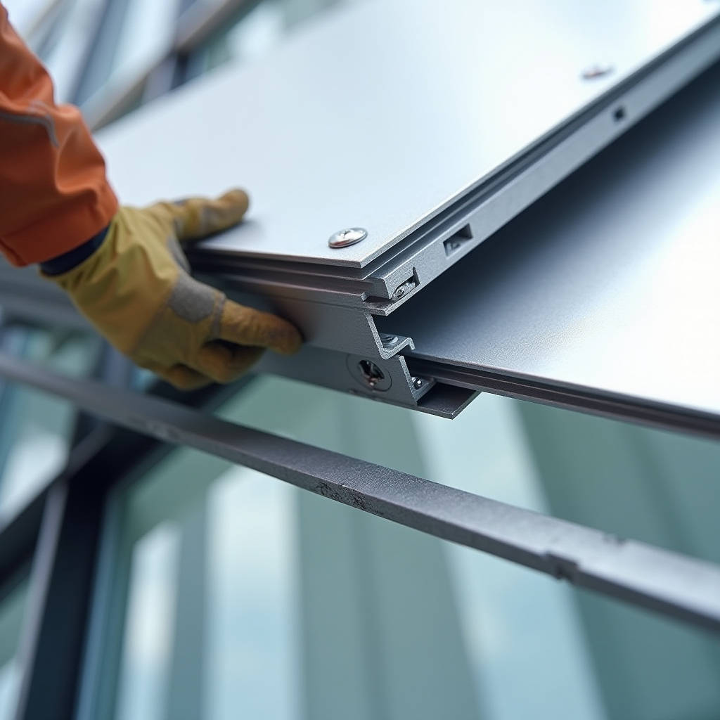 Aluminum Panel Hanging Bracket Engineering for Solid Aluminium Cladding Systems