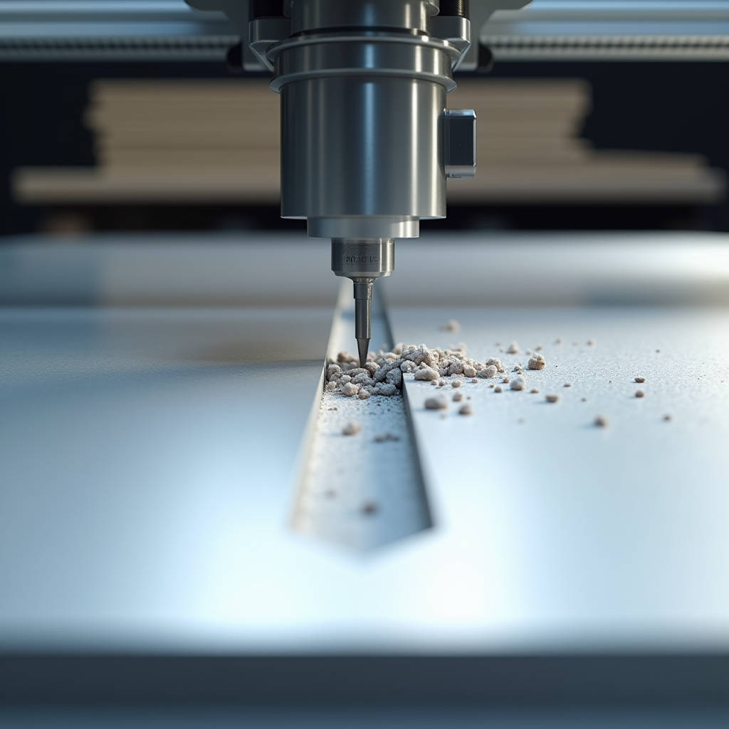 Aluminum Panel Routing CNC Parameters Groove Depth and Tooling for Solid Cladding Fabrication