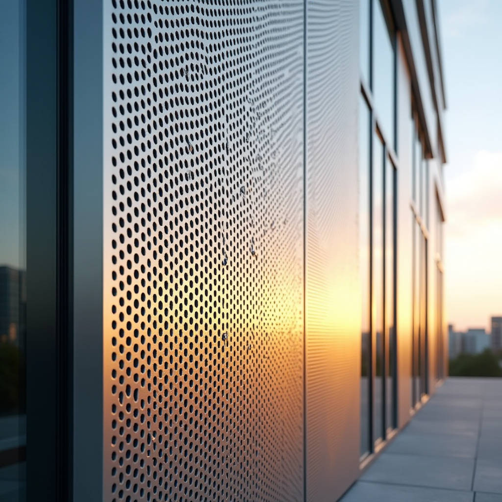 Perforated ACP Sheet Design Intent Realized Through Solid Aluminium Cladding Panels