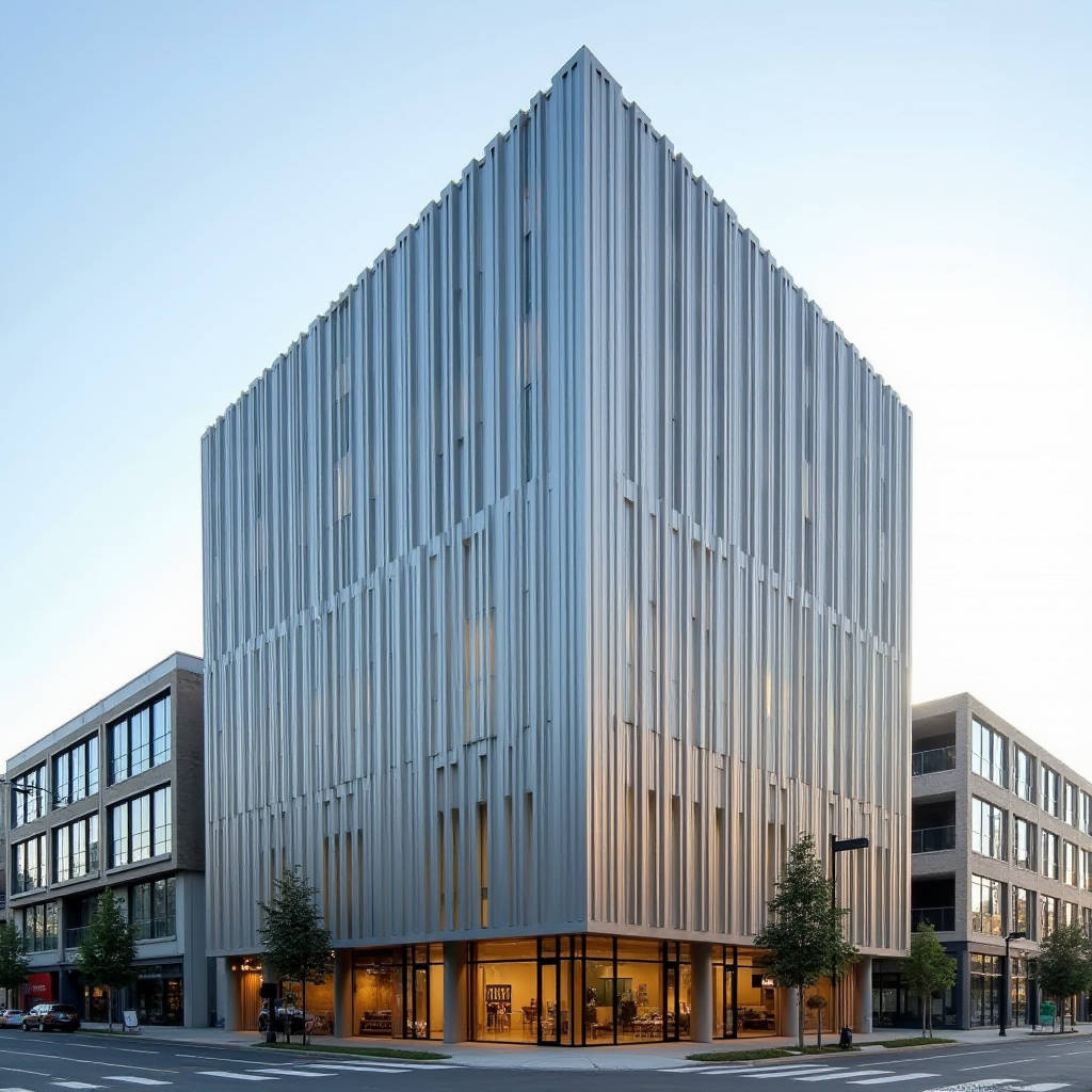 Corrugated Aluminium Facade Engineering How Rib Geometry and Alloy Selection Drive Wind Load Performance