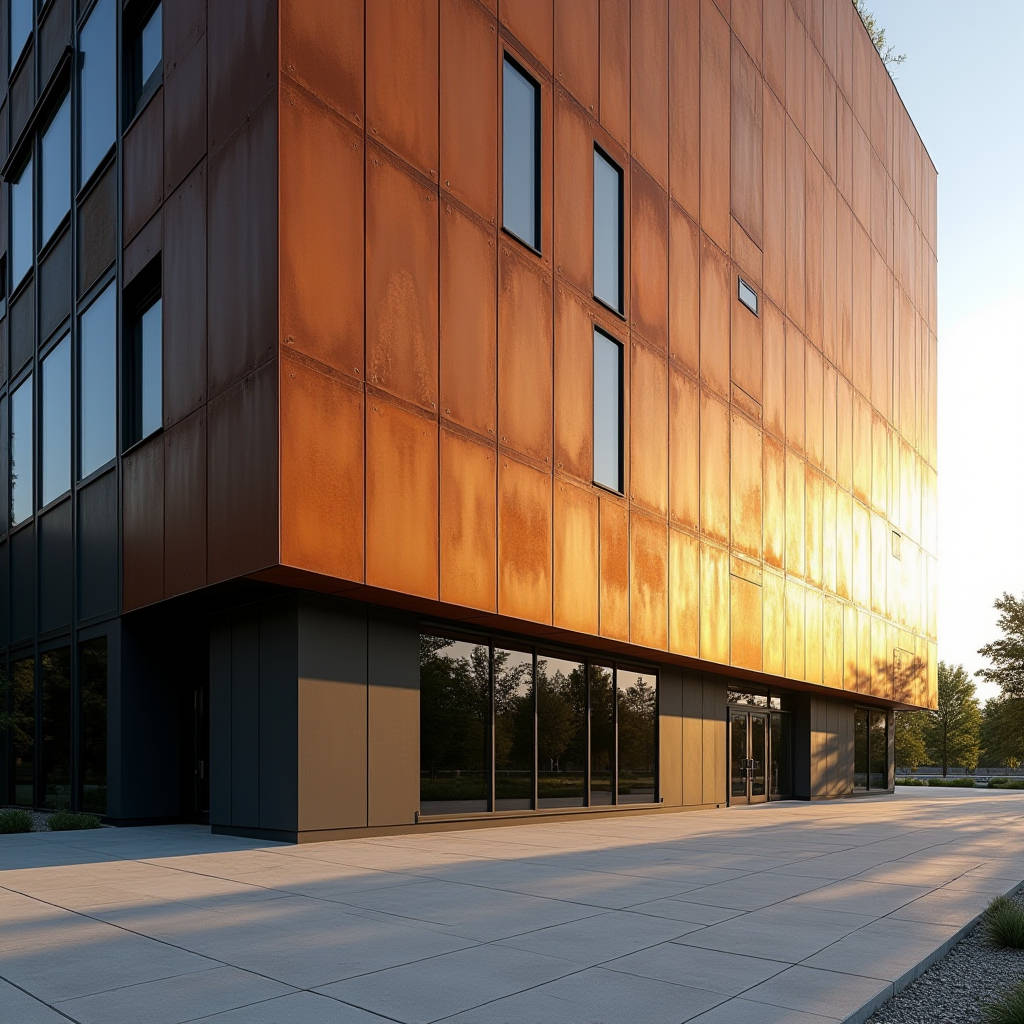Corten Steel Effect Aluminum Facade Engineering Performance and Coating Specification Guide