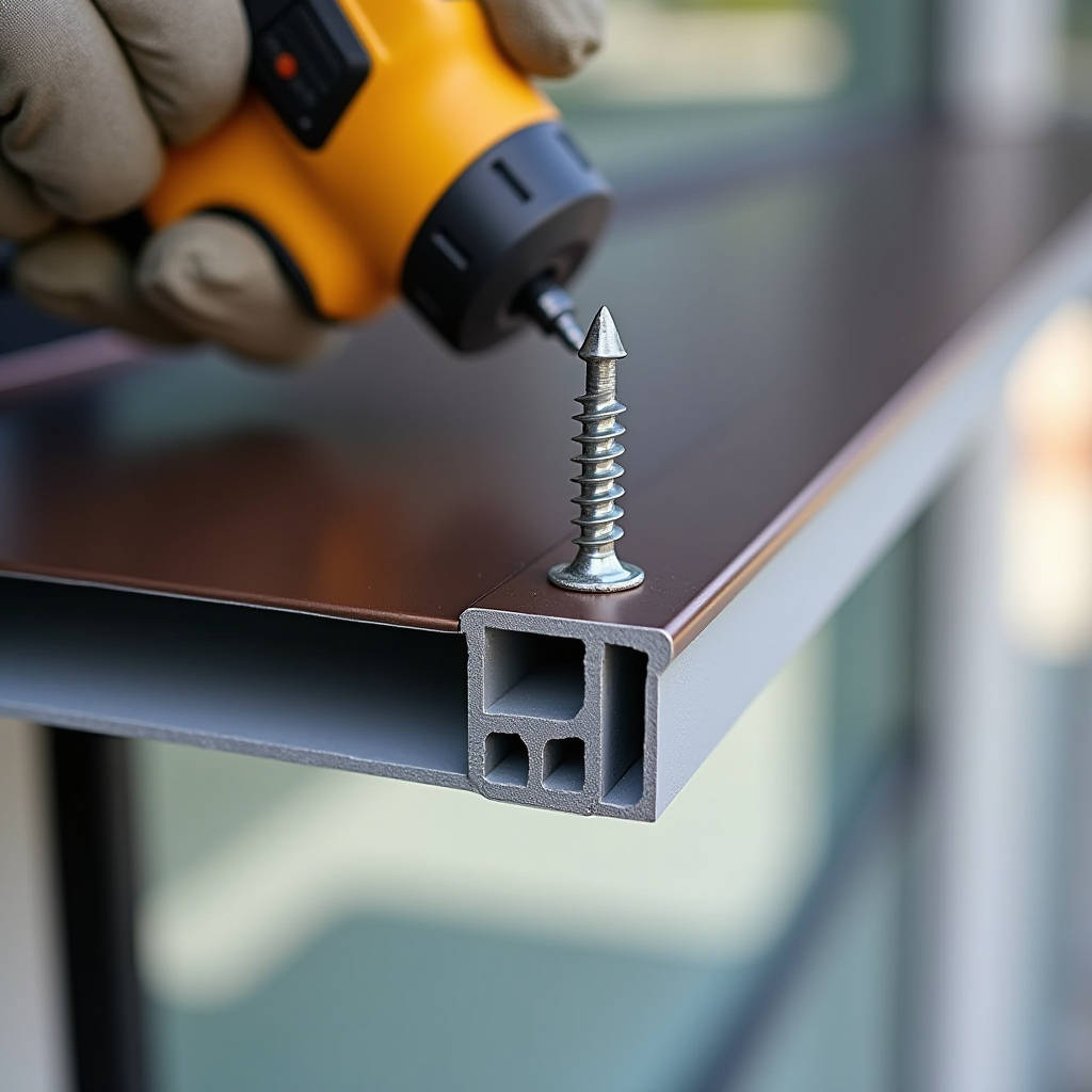 Self Tapping Screw For Aluminum Facade Engineering Thread Geometry Corrosion And Thermal Stress
