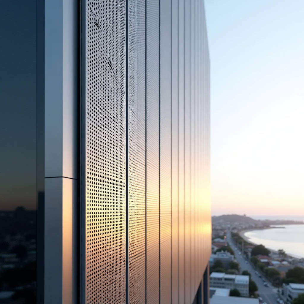 Perforated Aluminium Sheet Bunnings Retail Versus Project Grade Facade Specification