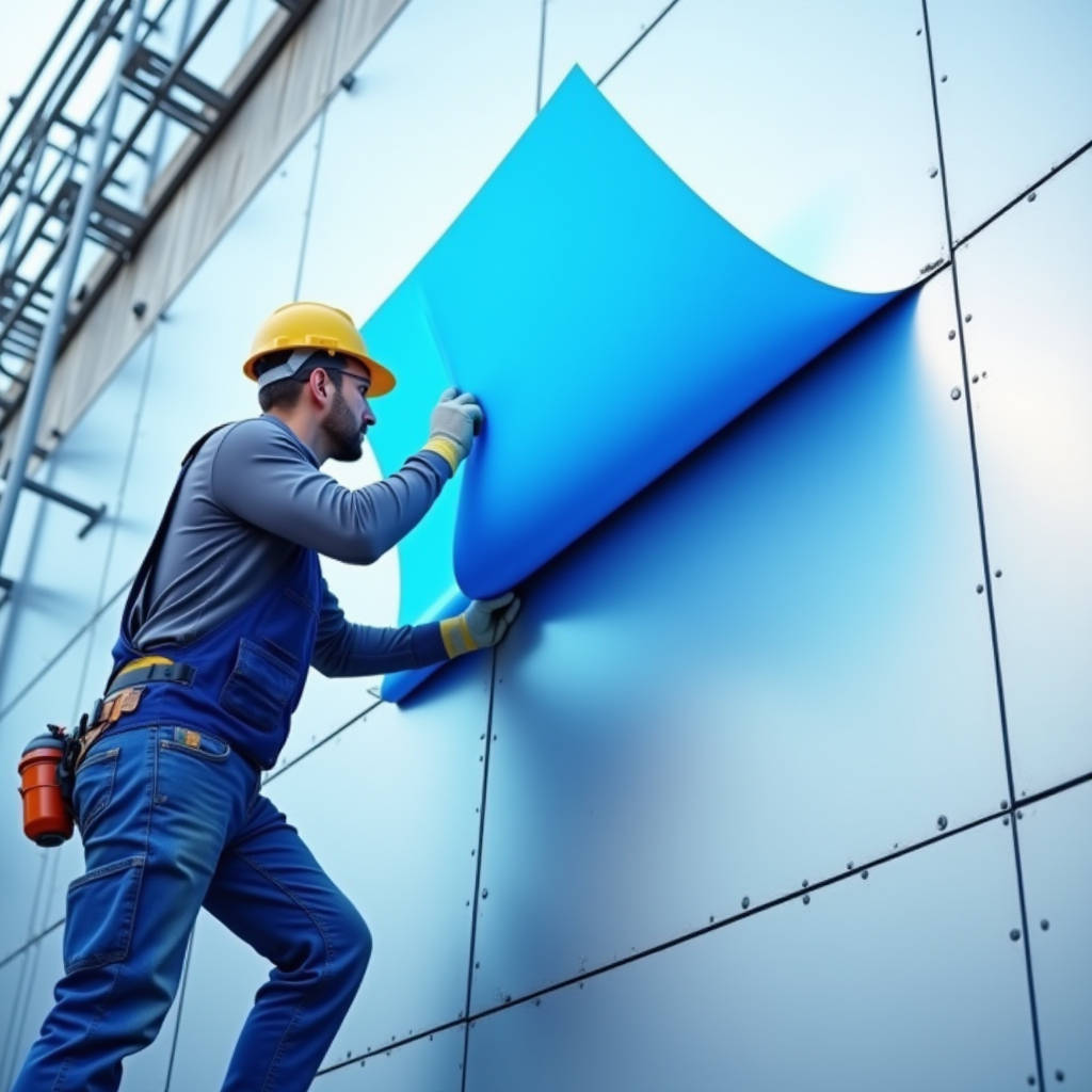 Aluminum Panel Protective Film Application Matching Adhesive Chemistry to Surface Type and Project Timeline