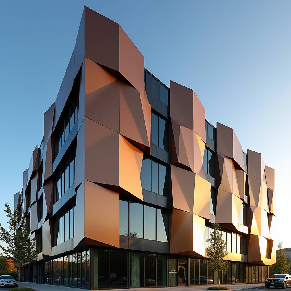 Folded Aluminum Facade Engineering Material Behavior Fabrication Tolerances and Wind Load Performance