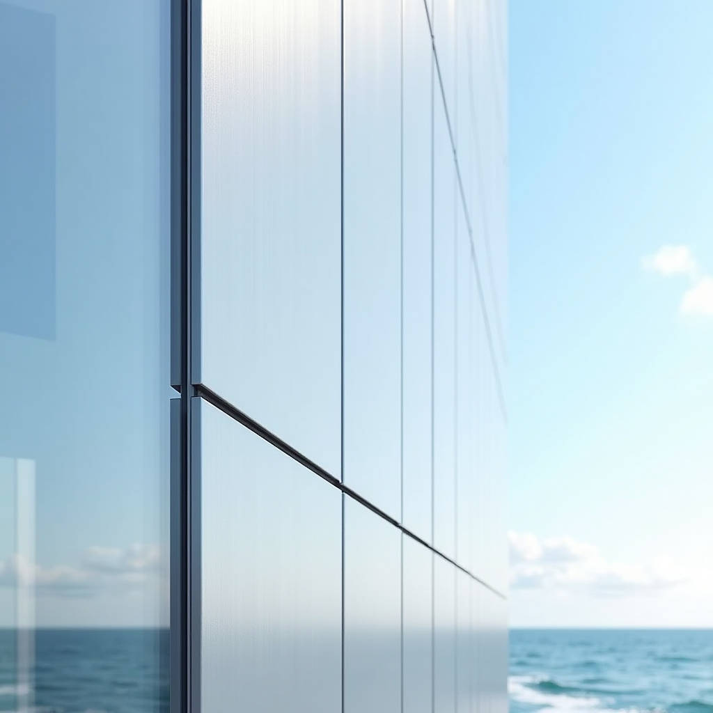 Corrosion Resistant Aluminum Facade Coastal Design Alloy Coating and Drainage Parameters