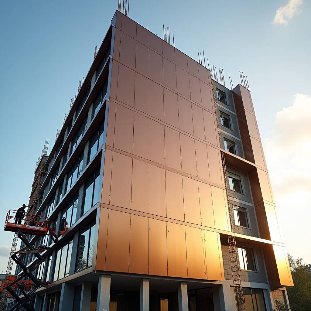 Prefabricated Aluminum Panel Systems Engineering and Installation for Commercial Facades