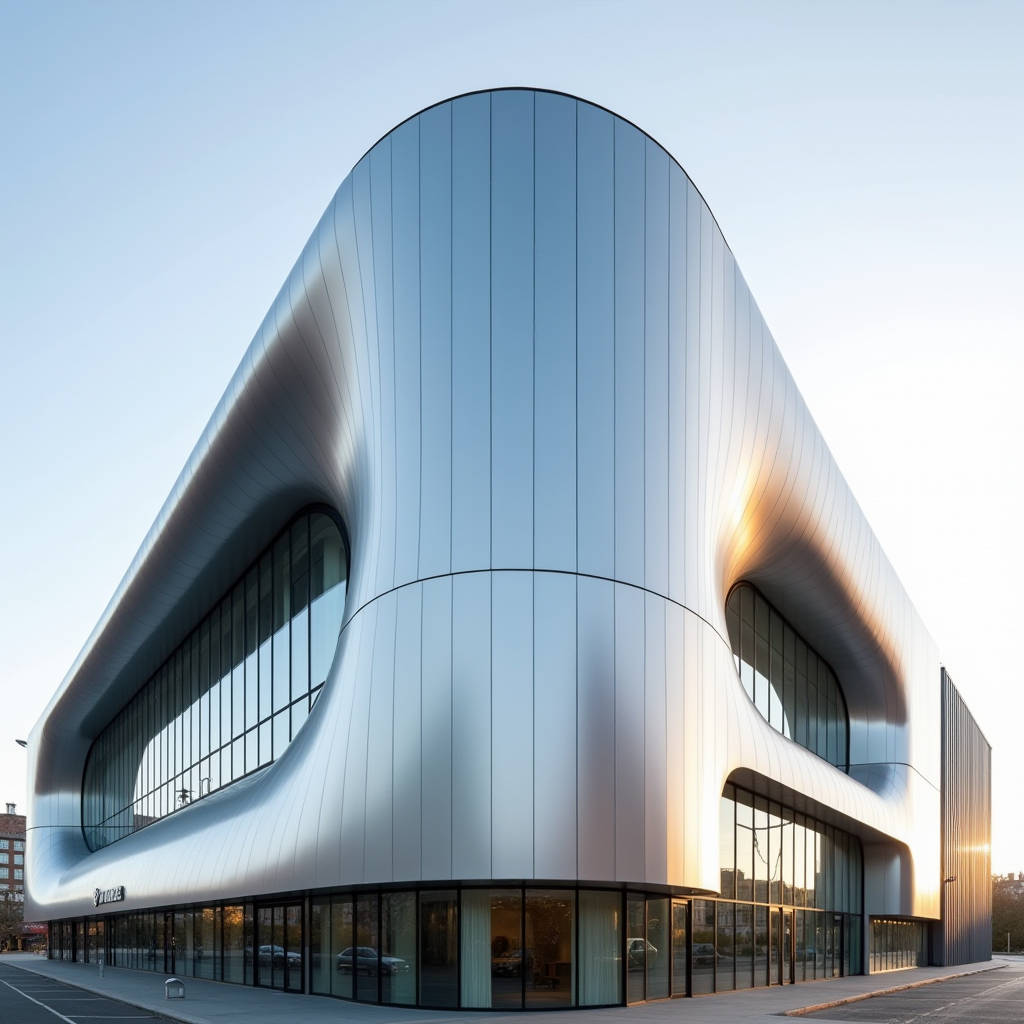 Curved Aluminum Facade Engineering Radius Control Wind Load and Cost Drivers for Solid Panel Systems