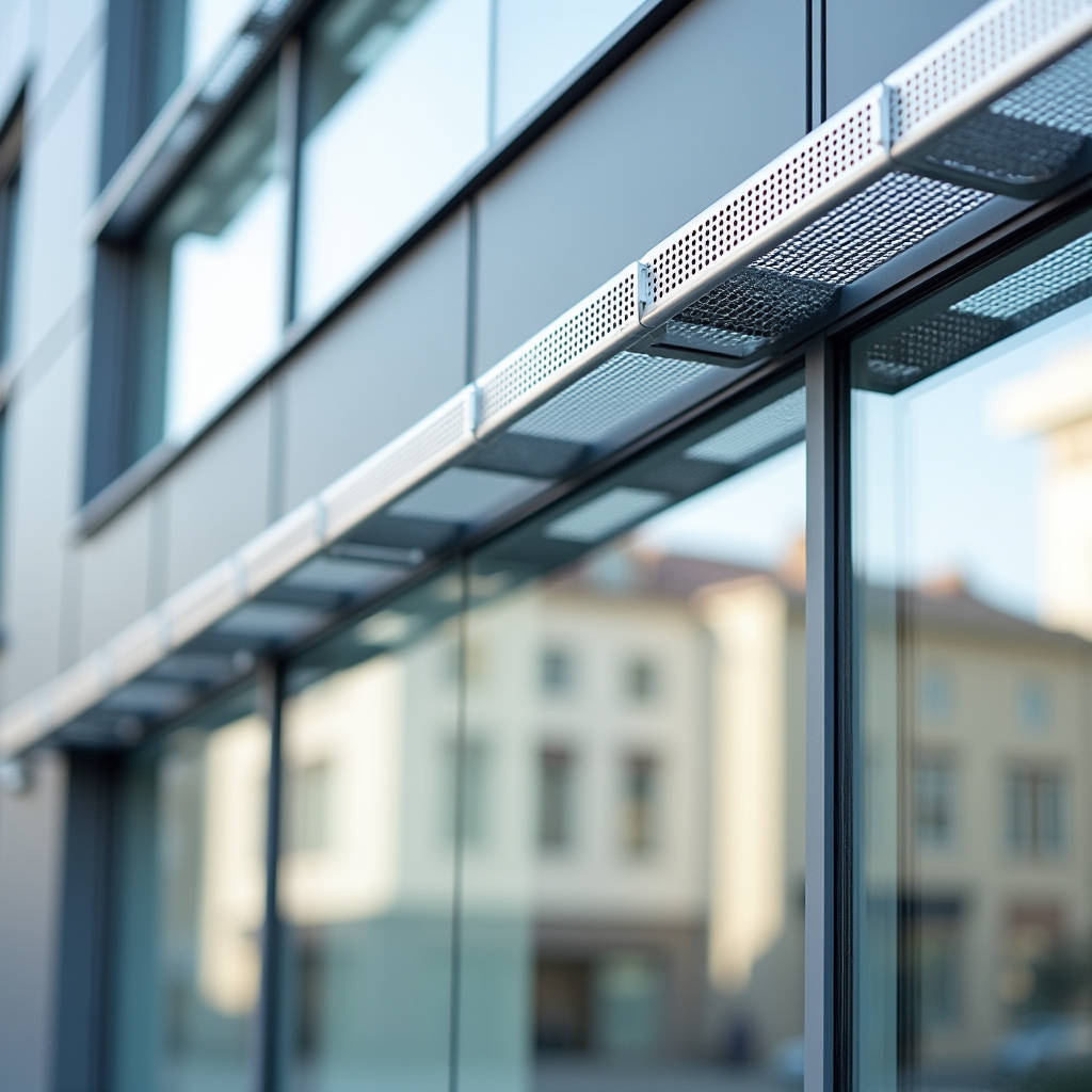 Perforated Aluminium Strip Fabrication Tolerances For Curtain Wall Systems