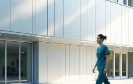 Antibacterial Aluminum Panel Silver Ion Coating Technology and Healthcare Facade Specification
