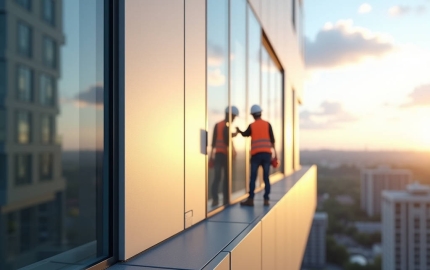 Structural Silicone Aluminum Joint Design for Solid Aluminium Panel Facades